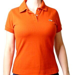Lacoste Men Shirt Size 34 or XS Red Polo Short Sleeve Golf Summer Cotton Casual